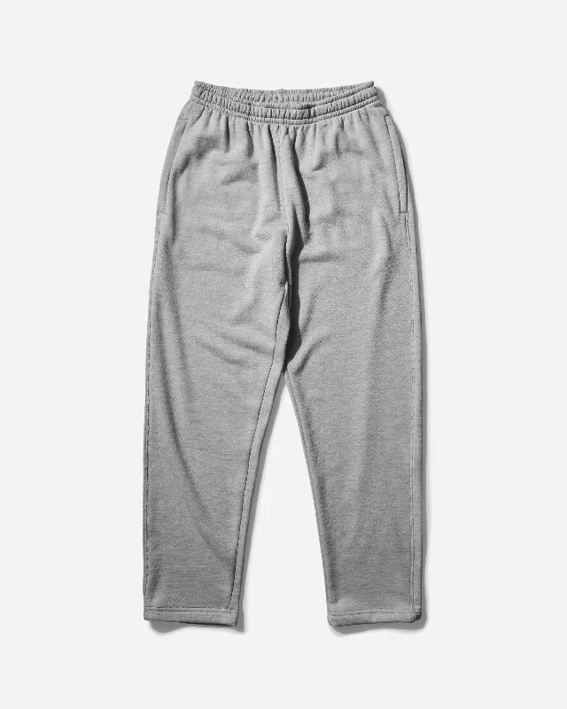 Flowy linen pants for relaxed tropical vacations -Men's Wool Classics Open Hem Fleece Pants Matte Silver