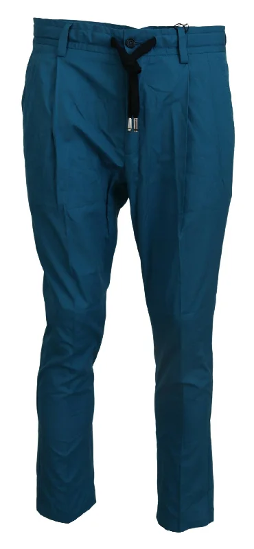 Durable twill pants for tough outdoor jobs -Dolce & Gabbana Casual  Chinos Trousers Men's Pants