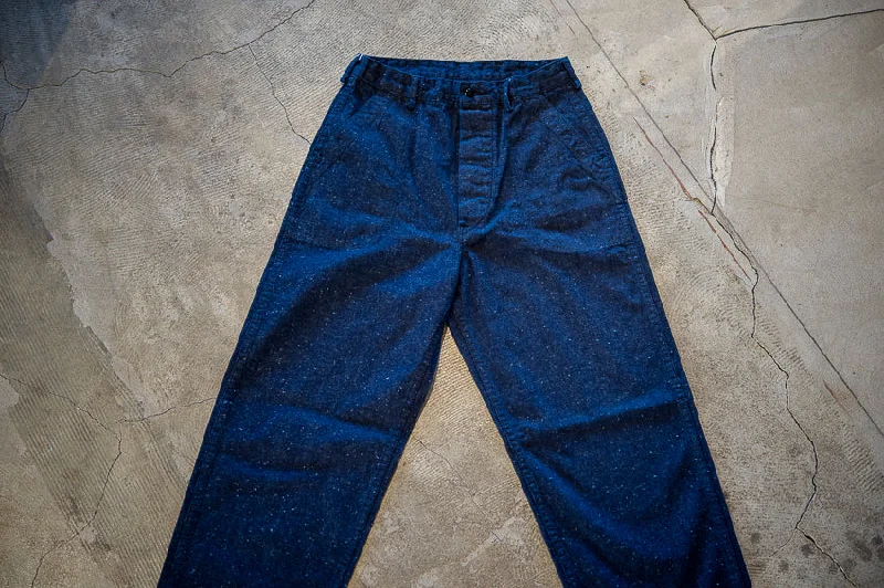 Vintage corduroy pants for retro style vibes -□Pre-Order□ Seamens Trousers/ One-Washed