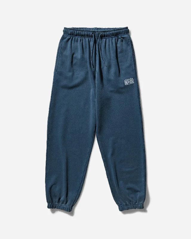 Versatile black pants for any occasion pairing -Men's thisisneverthat Washed Sweatpants Majolica Blue