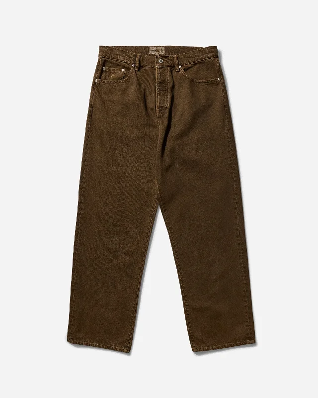 Tailored wool pants for sharp winter dressing -Men's Big Ol' Jeans Mushroom