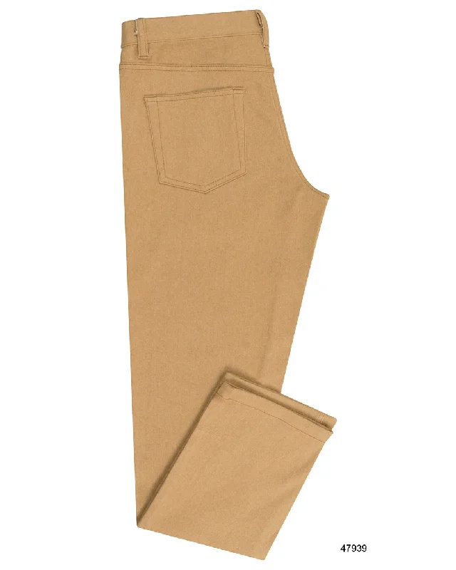 Retro bell-bottom pants for 70s-inspired fashion -Sand Stone Denim