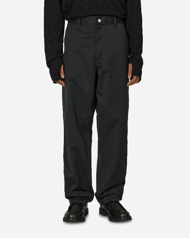 Soft pajama pants for ultimate bedtime comfort -Simple Pants Black (Rinsed)