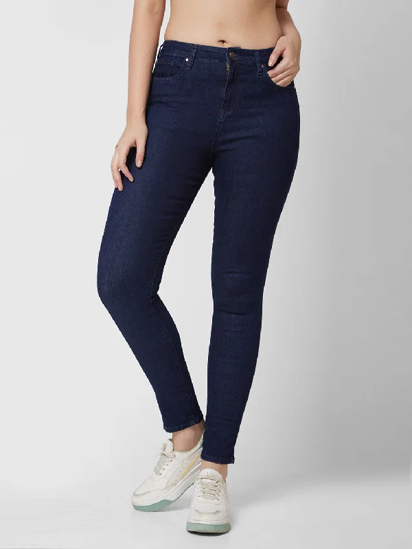 Fashion Jeans for Trendsetter -Spykar Women Skinny Fit Mid Rise Jeans