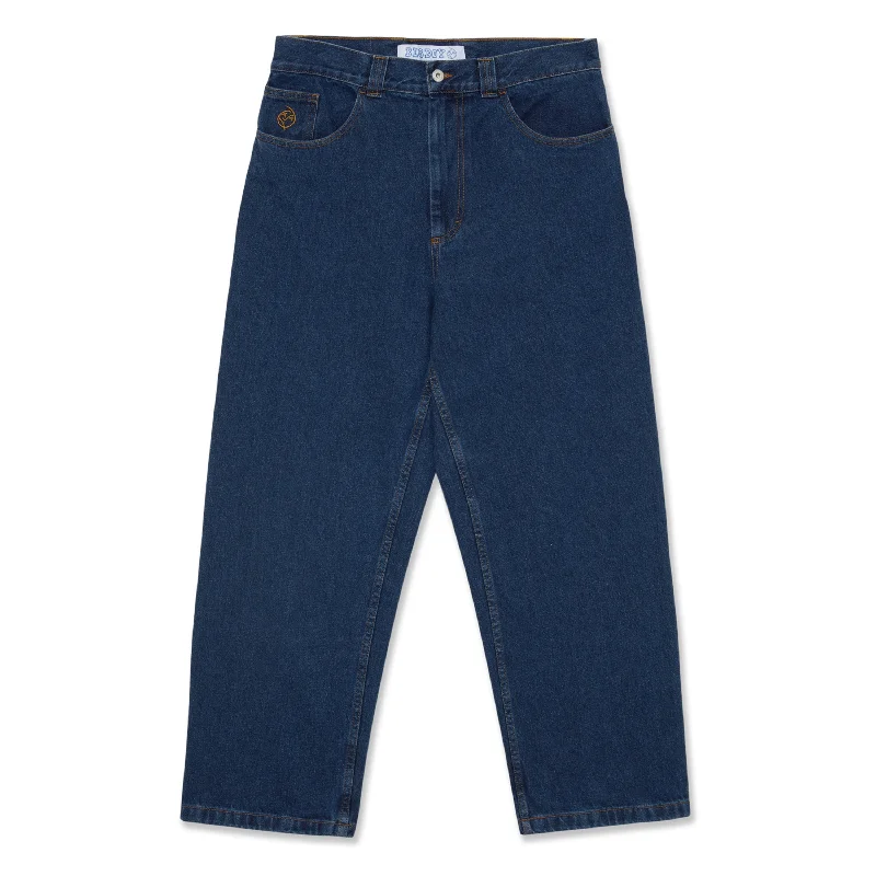 Versatile black pants for any occasion pairing -POLAR BIG BOY DARK BLUE