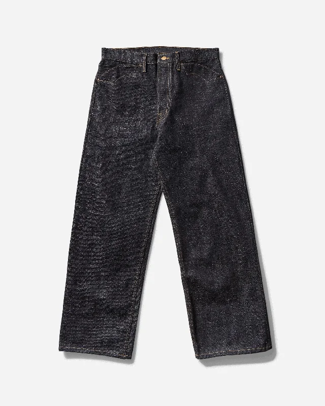 Bold patterned pants for standout fashion statements -Men's Type 00 15.5oz Selvedge Denim Pants Indigo