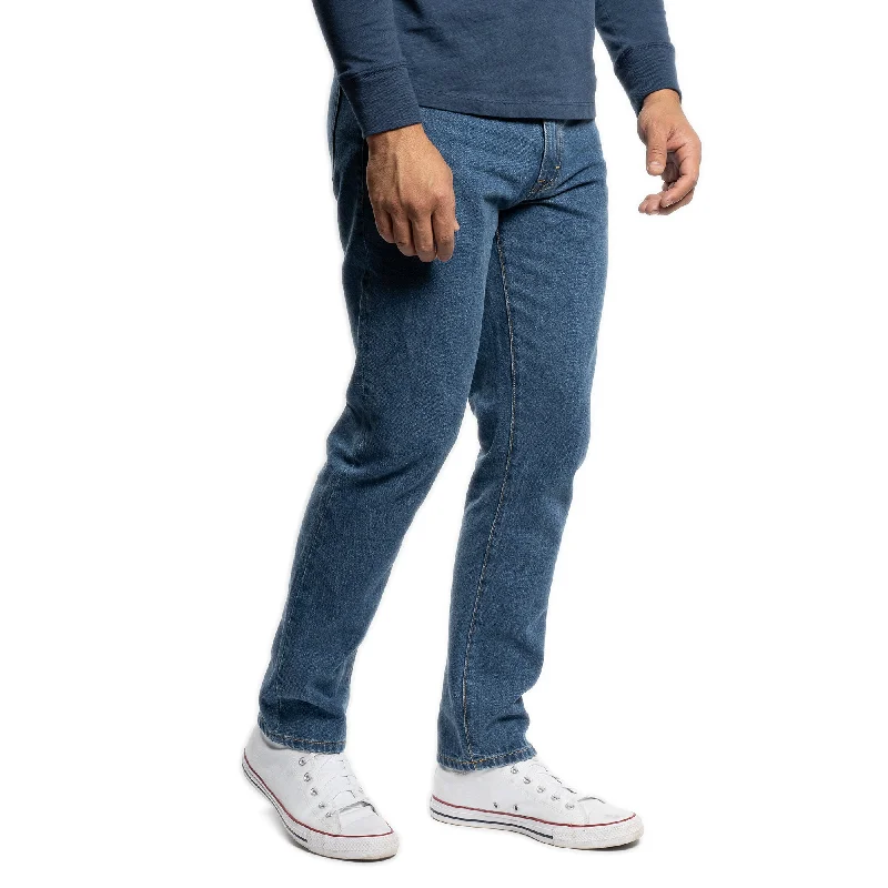 Breathable chino pants for warm climate comfort -PMNYC Jeans Slim Fit - Original Blue