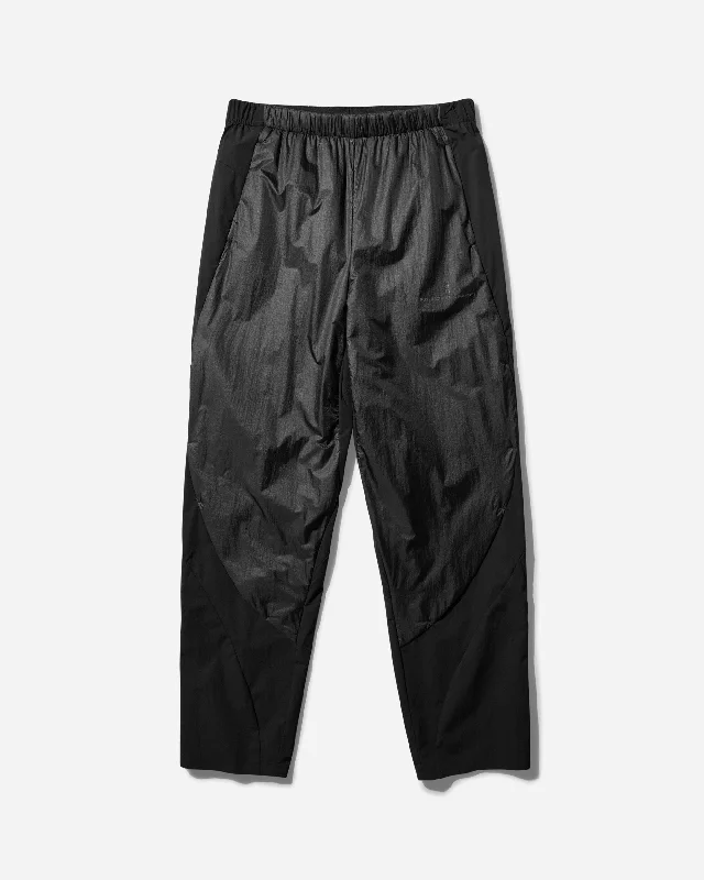 Soft velvet pants for cozy holiday outfits -Men's POST ARCHIVE FACTION (PAF) Zero Pants Black