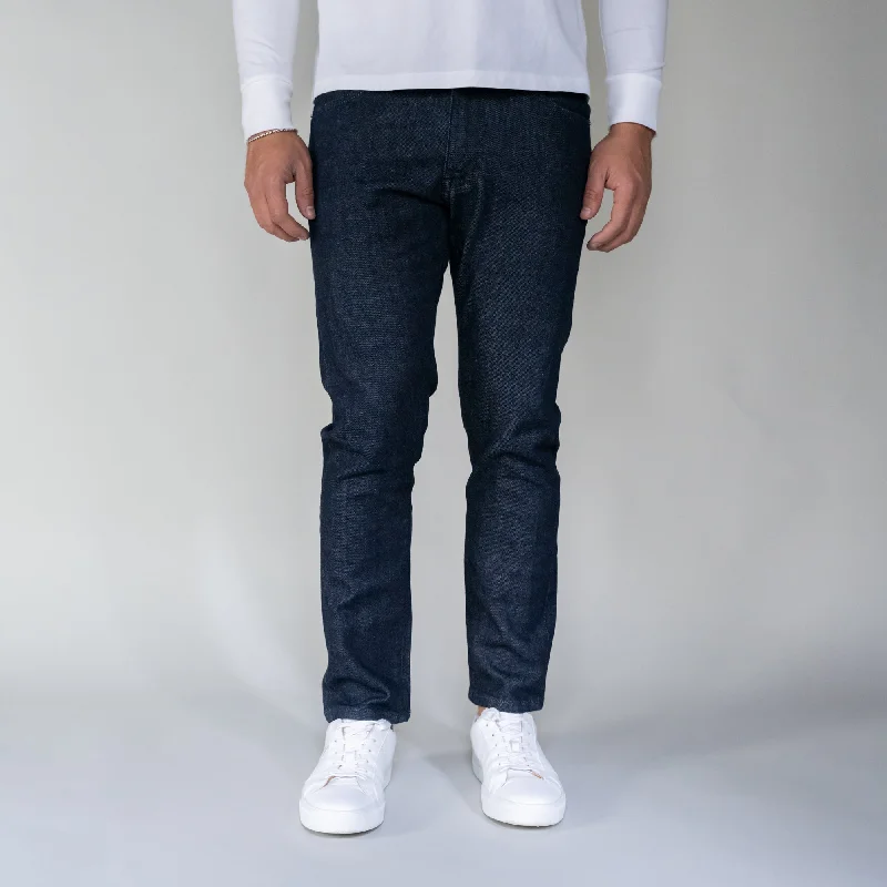 Breathable linen pants for hot summer days -Italian Selvedge Denim