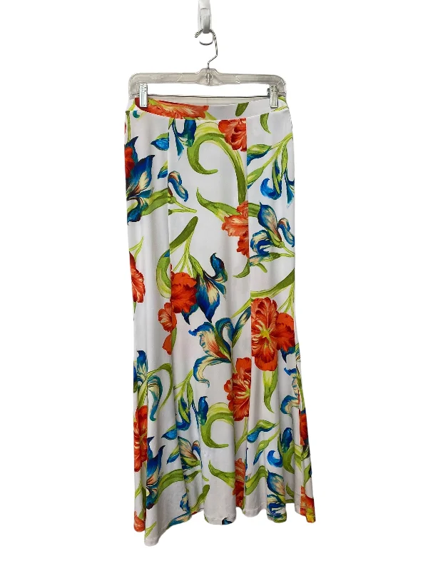 Lightweight skirts for warm weather comfort -Floral Print Skirt Maxi Cato, Size Xs