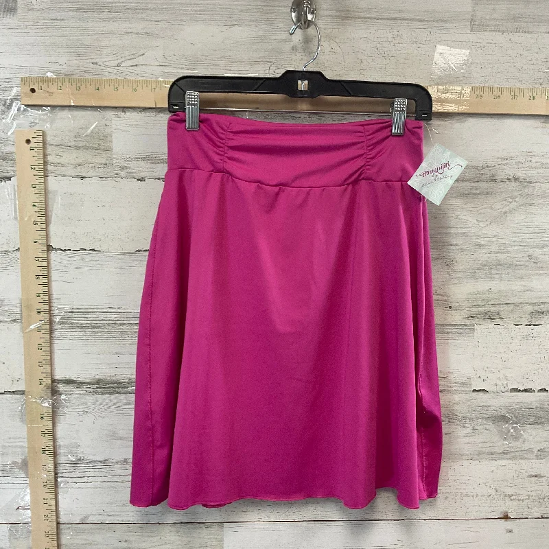 Lightweight skirts for warm weather comfort -Pink Skirt Mini & Short Tranquility, Size S