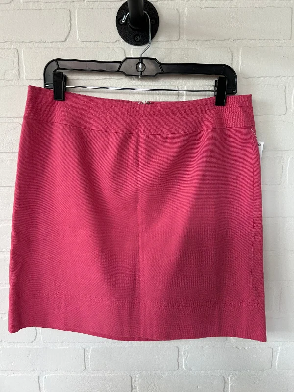 Cute pleated skirts for youthful school outfits -Pink Skirt Mini & Short Talbots, Size 10petite