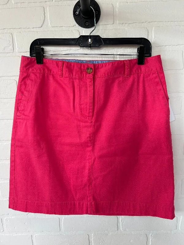 Stretchy skirts for all-day wear comfort -Pink Skirt Mini & Short Talbots, Size 10petite