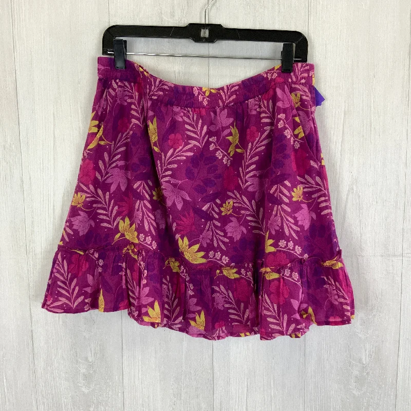 Luxury skirts with shimmering sequin details -Purple Skirt Set 2pc Rachel Roy, Size Xl