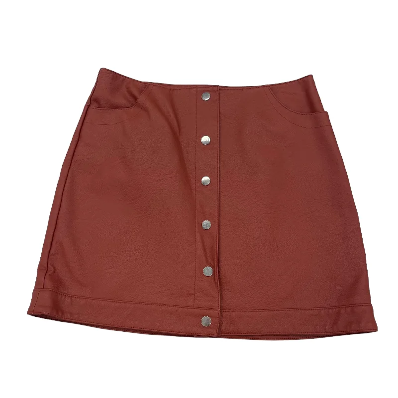 Stretchy skirts for all-body inclusivity -Red Skirt Mini & Short Top Shop, Size 8