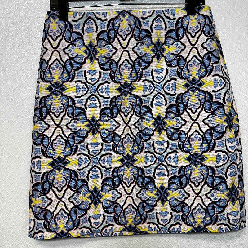 Wrap skirts for easy adjustable fit -Print Skirt Mini & Short Talbots O, Size 4