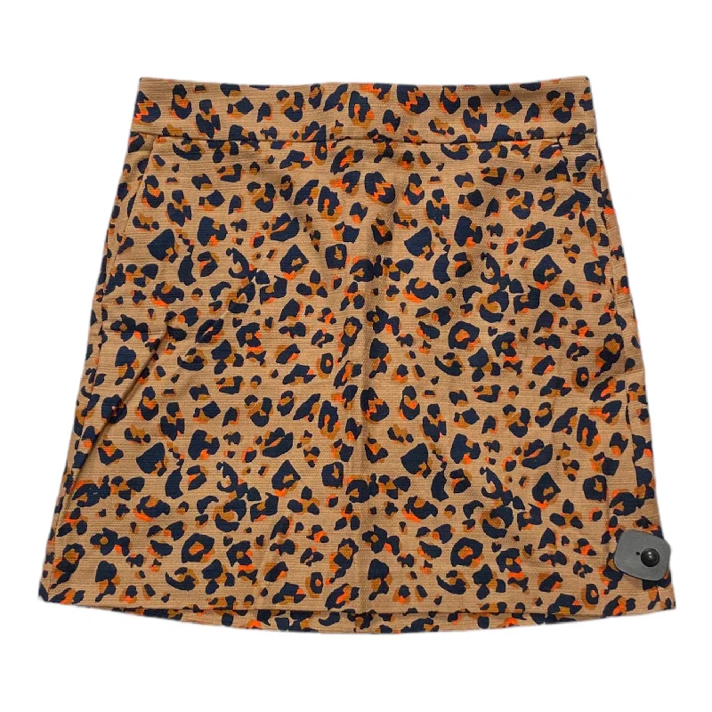 Cute mini skirts for fun party nights -Animal Print Skirt Mini & Short Loft, Size 10