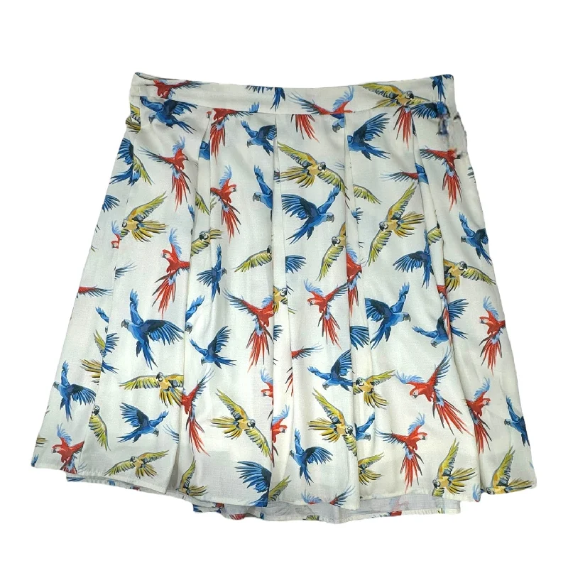 Durable skirts for long-lasting wardrobe staples -Printed Parrot Skirt Midi Molly Bracken, Size Xl