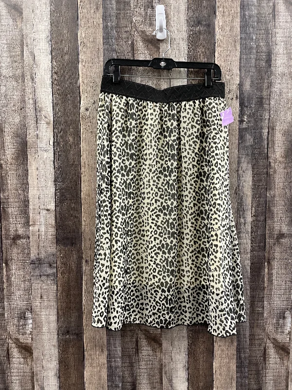 Cute skirts with playful polka dots -Animal Print Skirt Midi Lularoe, Size L