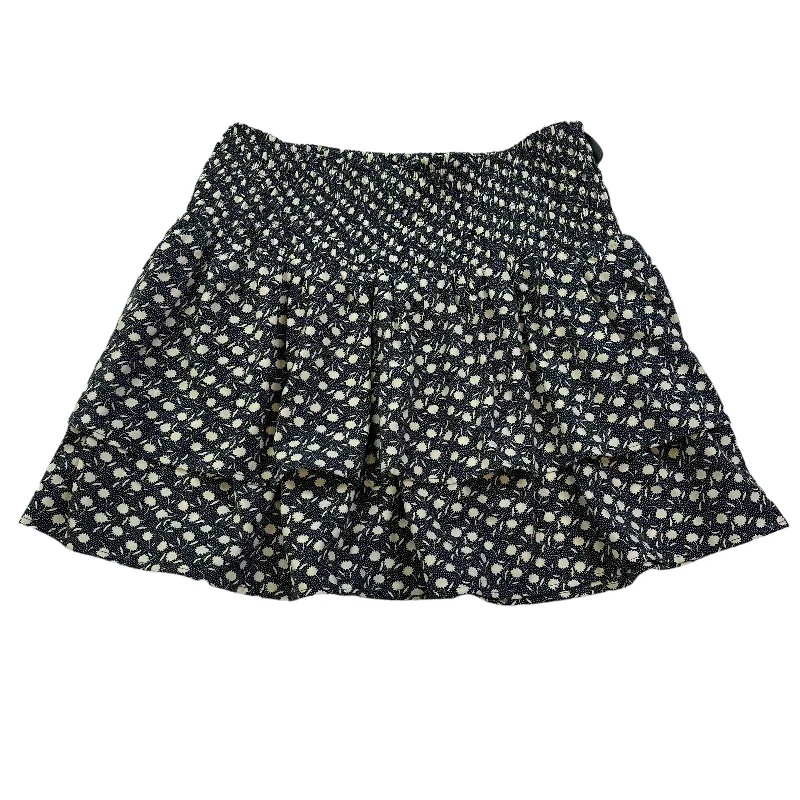 Soft skirts with plush cotton lining -Black Skirt Mini & Short Marley, Size L