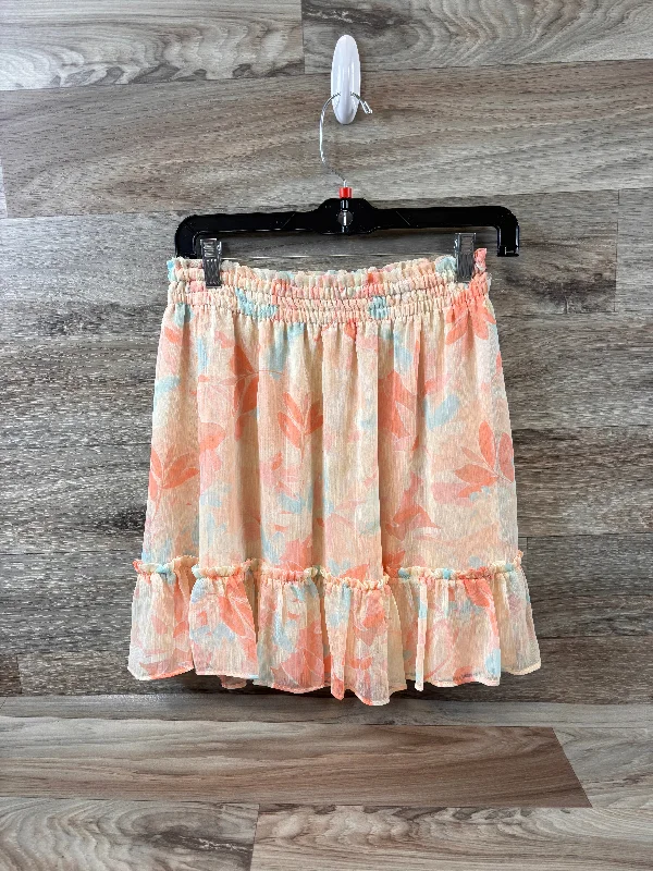 Luxury maxi skirts for dramatic flair -Peach Skirt Mini & Short Lc Lauren Conrad, Size 4