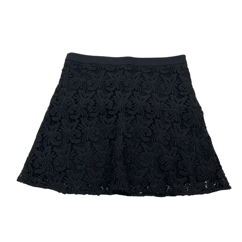 Soft skirts with plush cotton lining -Black Skirt Mini & Short Loft, Size M