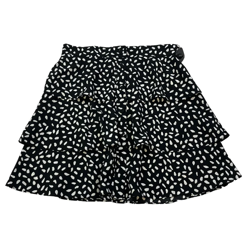 Vintage pencil skirts for nostalgic chic -Black Skirt Mini & Short Ee Some, Size M