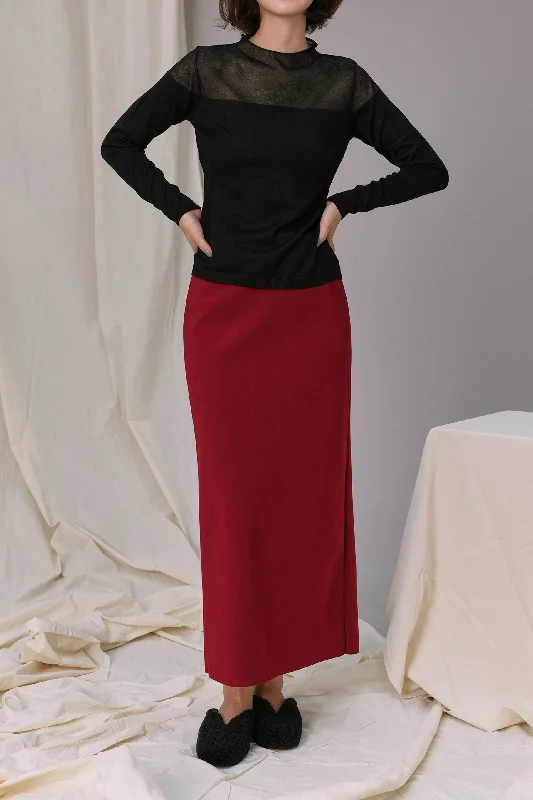 High-waisted pencil skirts for professional office wear -Natasha Pencil Skirt