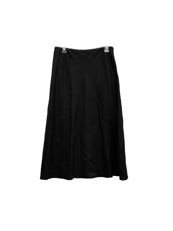 Affordable skirts with trendy slit details -Black Skirt Maxi Joie, Size 10