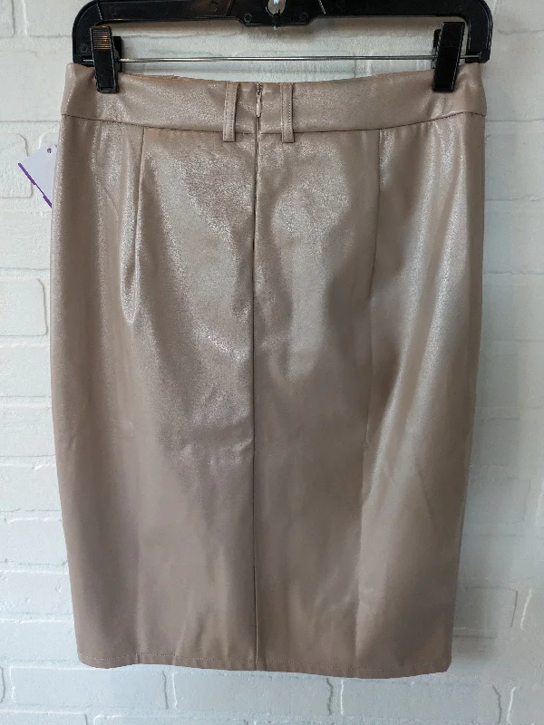 Lightweight skirts for warm weather comfort -Brown Skirt Midi Clothes Mentor, Size 8