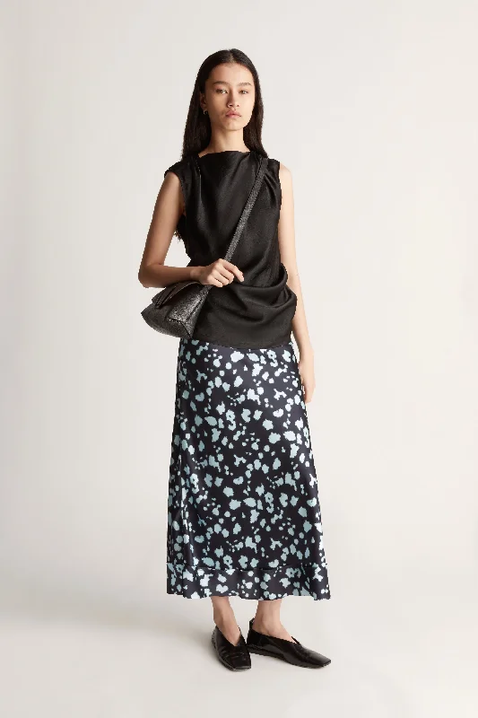 Printed Short Skirts with Patterns -Attlee Skirt