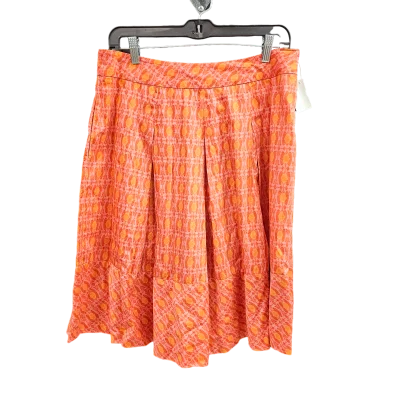 Vintage pencil skirts for nostalgic chic -Orange Skirt Mini & Short Talbots, Size 10