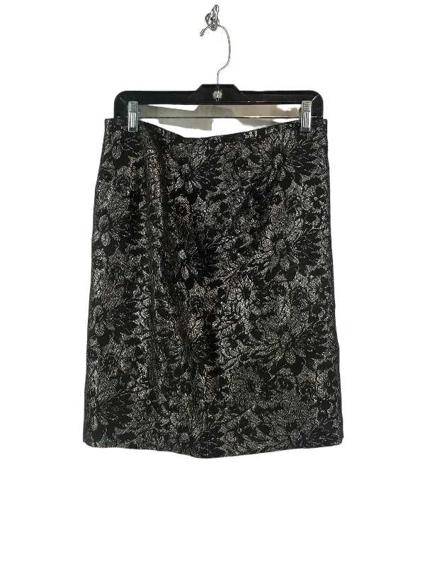 Trendy leather skirts for edgy modern looks -Black Skirt Mini & Short Calvin Klein, Size 12petite